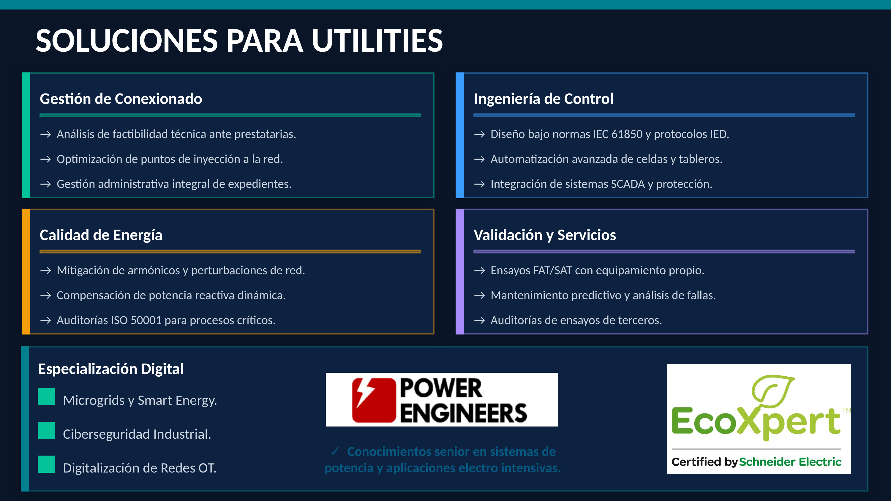 Soluciones para utilities