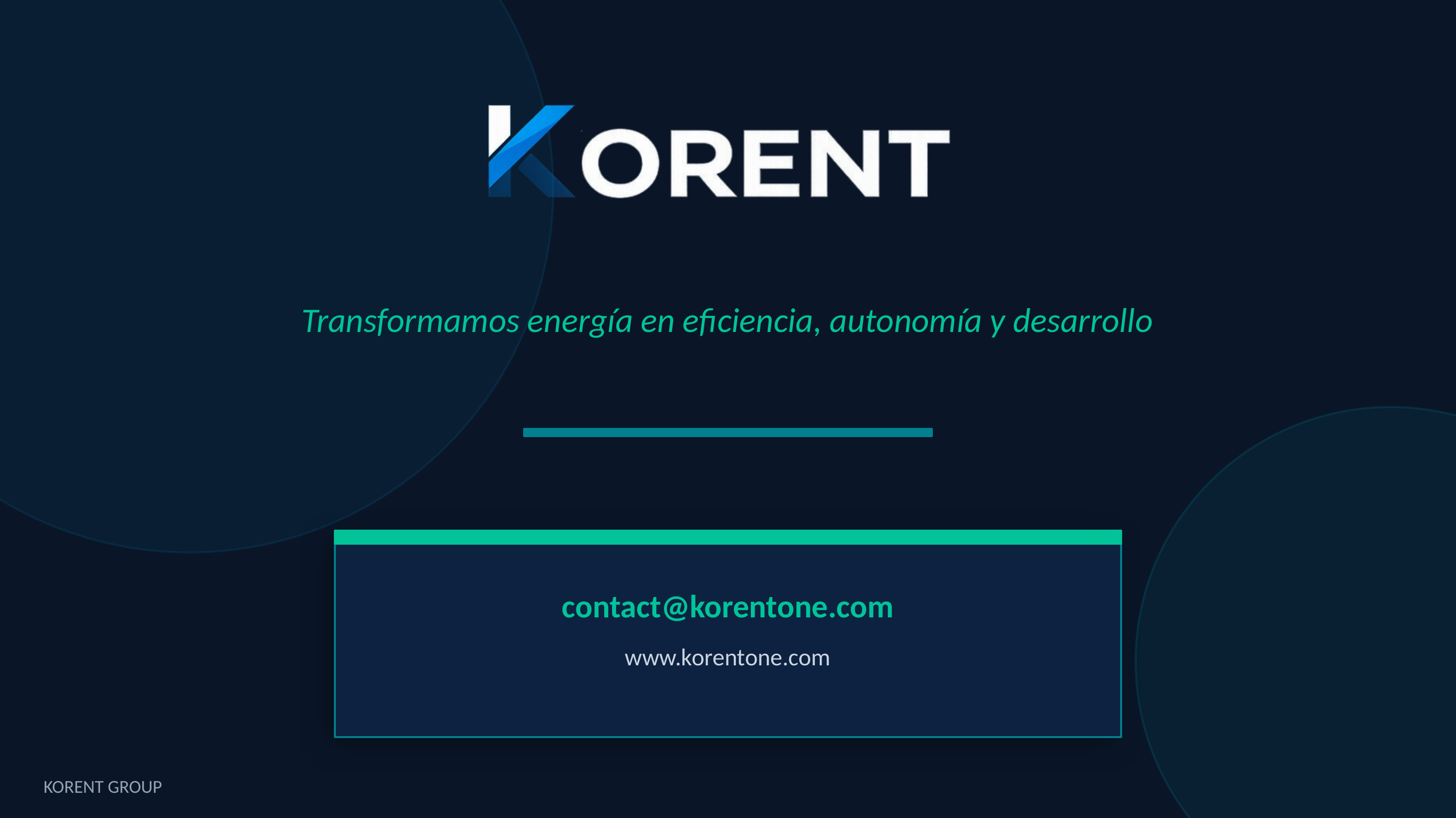 Contacto KORENT